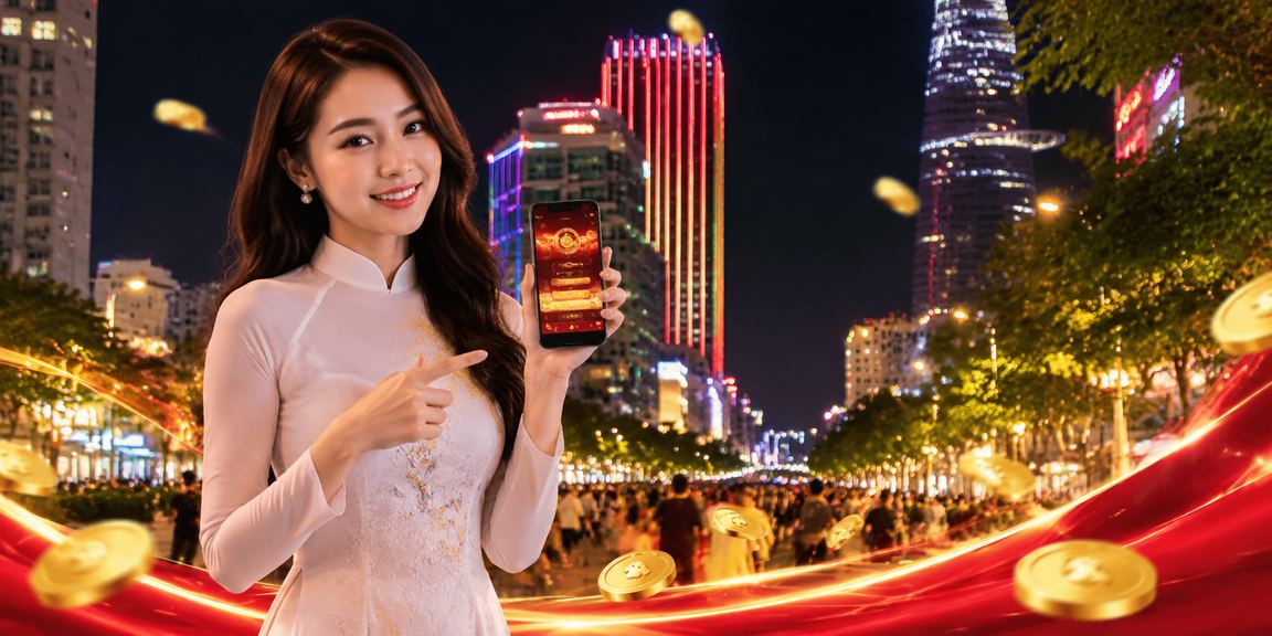 Người dùng tại TP. Hồ Chí Minh truy cập nền tảng giải trí trực tuyến trên điện thoại